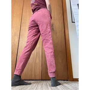 COPY - Red Distressed Jogger Sweatpants (size S)